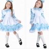 Picture of Girls Alice in Wonderland Book Week Maid Costume - Blue