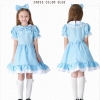 Picture of Girls Alice in Wonderland Book Week Maid Costume - Blue