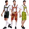 Picture of Mens  Oktoberfest Bavarian Lederhosen Costume