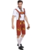 Picture of Mens  Oktoberfest Bavarian Lederhosen Costume