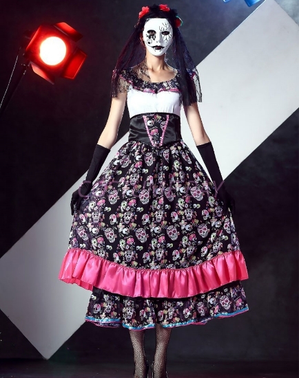 Picture of Mexican Day Of The Dead Costume