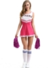 Picture of Cheerleader Costume with Pom Pom - Pink