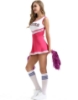 Picture of Cheerleader Costume with Pom Pom - Pink