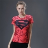 Picture of Quick Dry Pink Superwomen Fitness Top