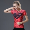 Picture of Quick Dry Pink Superwomen Fitness Top
