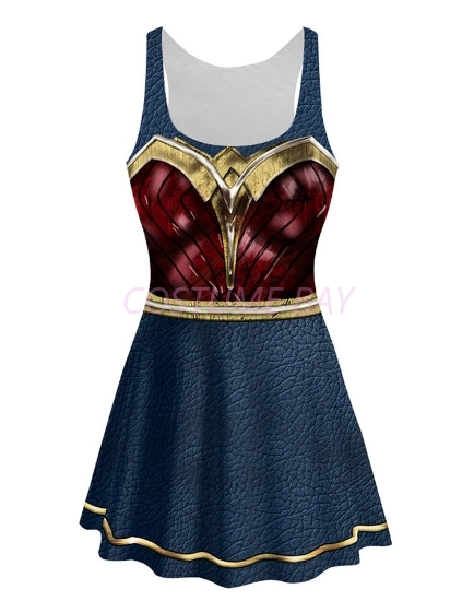 Picture of 3D Printed Wonder Women Dress Costume