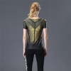 Picture of Quick Dry Yellow Flash Girl Fitness Top