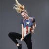 Picture of Quick Dry Captain America Fitness Top