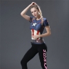 Picture of Quick Dry Captain America Fitness Top