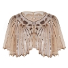 Picture of Vintage Boutique Beaded Sequin Flapper Cape - Beige