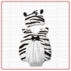 Picture of Baby Rompers Onesie Bodysuit with Hat - Zebra