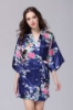 Picture of Women Floral Satin Kimono Robes - Pink