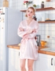 Picture of Women Bridemaid  Satin Kimono Robes - Pink