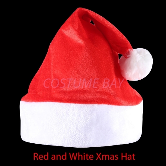 Picture of Christmas Classical Red & White Hat