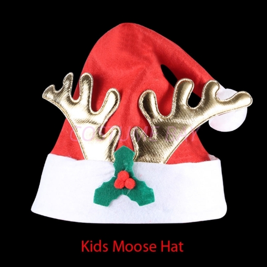 Picture of Christmas Kids Reindeer Moose Hat