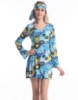 Picture of Woman Retro Hippie-001 Blue