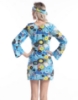 Picture of Woman Retro Hippie-001 Blue