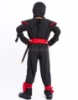 Picture of Boys Superhero Black Ninja Costume for Book Week