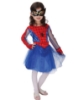 Picture of Girls Spidergirl Superhero Costume -Blue