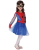 Picture of Girls Spidergirl Superhero Costume -Blue
