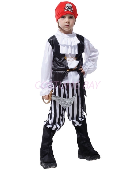 Picture of Boys Superhero Pirate Costume