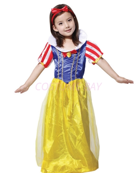 Picture of Girls Princess Snow White Costume