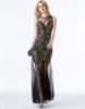 Picture of 1920s Charleston Deluxe Sequins Flapper Costume - Black/Gold