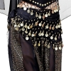 Picture of Belly Dance Hip Scarf Wrap Belt Tribal 128 Coins