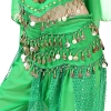 Picture of Belly Dance Hip Scarf Wrap Belt Tribal 128 Coins