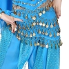 Picture of Belly Dance Hip Scarf Wrap Belt Tribal 128 Coins