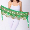 Picture of Belly Dance Hip Scarf Wrap Belt Tribal 268 Coins