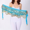 Picture of Belly Dance Hip Scarf Wrap Belt Tribal 268 Coins