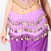 Picture of Belly Dance Hip Scarf Wrap Belt Tribal 128 Coins