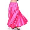 Picture of Full Circle Satin Long Skirt Swing Belly Dance Costumes