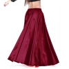 Picture of Full Circle Satin Long Skirt Swing Belly Dance Costumes