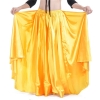 Picture of Full Circle Satin Long Skirt Swing Belly Dance Costumes