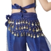 Picture of Kids Girls Belly Bollywood Dance Coins Hip Scarf Skirt  Wrap Belt Costume