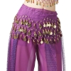 Picture of Kids Girls Belly Bollywood Dance Coins Hip Scarf Skirt  Wrap Belt Costume