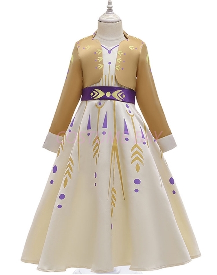 Picture of Frozen 2 Princess Elsa Anna Dress Costume