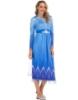 Picture of Adult Ladies Deluxe Frozen 2 Princess Elsa Costume Dress