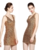 Picture of 1920s Flapper Cocktail Sequin Dress - Gold