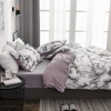 Picture of White Marble Bed Duvet Cover Set