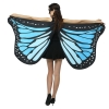 Picture of Woman's  Soft Fabric MultiColor Butterfly Wings Cape