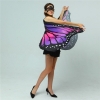 Picture of Woman's  Soft Fabric MultiColor Butterfly Wings Cape