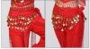 Picture of Kids Girls Belly Bollywood Dance Coins Hip Scarf Skirt  Wrap Belt Costume