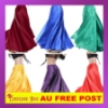 Picture of Full Circle Satin Long Skirt Swing Belly Dance Costumes