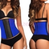 Picture of Women latex Waist Training Corset-Blue