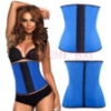 Picture of Women latex Waist Training Corset-Blue