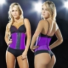 Picture of Women latex Waist Training Corset-Purple