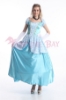 Picture of Womens Princess Cinderella Dress Costume with Hoop Petticoat